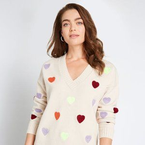 Cozy for You Embroidered Sweater